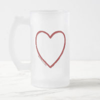 Modelo de Caneca de cerveja de amor e ódio
