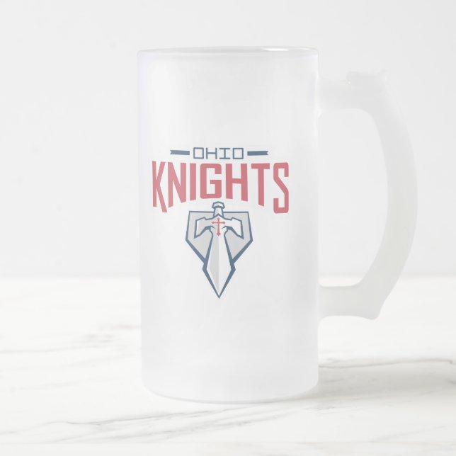 Vidro Jateado Ohio Knights a caneca de cerveja (Direita)