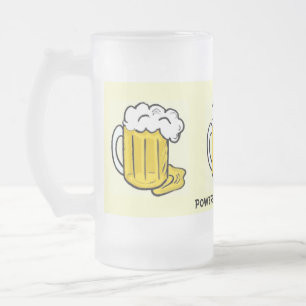 Vidro Jateado Psto pela caneca de cerveja do fosco do álcool