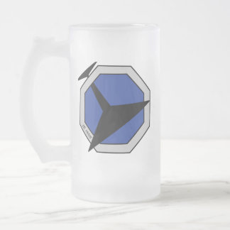Vidro Jateado U.B.S. Caneca de cerveja do fosco do abandono
