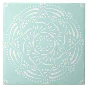 Vidro marítimo Mandala