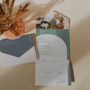 Vidro Oceânico à Beira-Mar Casamento Boho