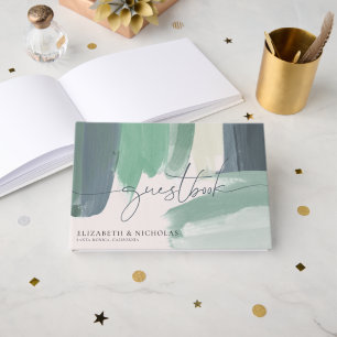 Vidro Oceano litoral Livro de Convidados de Casa