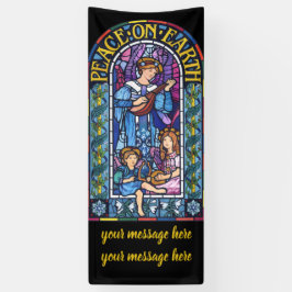 Vidro retido de 6' x 2,5' em banner de vinilo de N