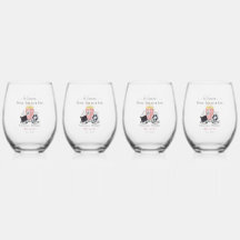 Vidros de vinho sem estéreis para Bar de home thea