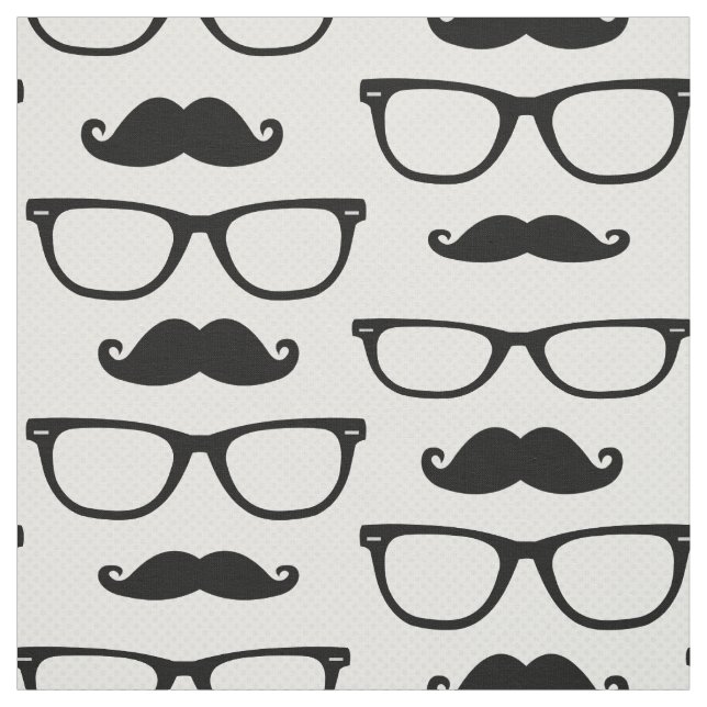 Vidros do hipster e tecido do bigode (Modelo)