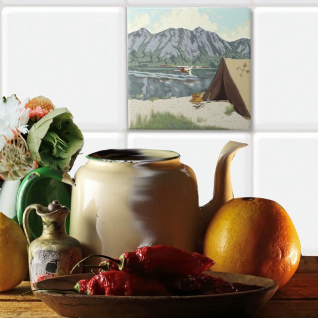 Vieira de Viagem do Alasca Bush (Tile used in backsplash )