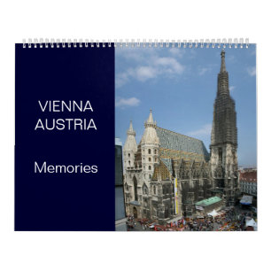Viena Áustria 24 Meses Calendário