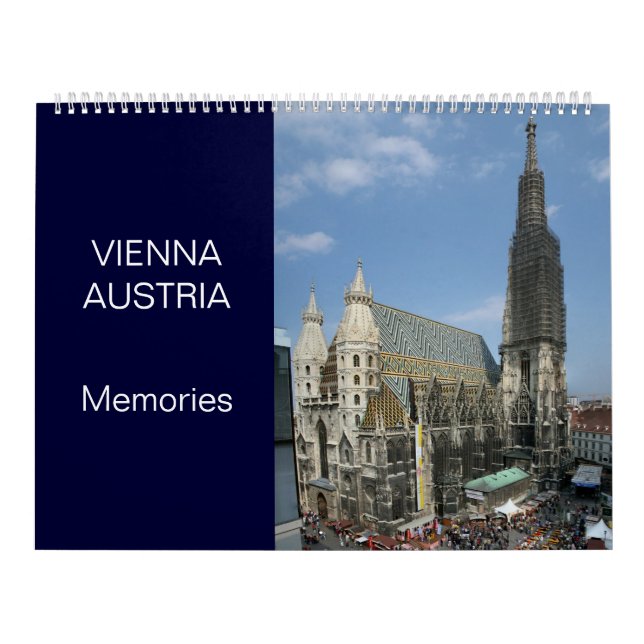 Viena Áustria 24 Meses Calendário (Capa)