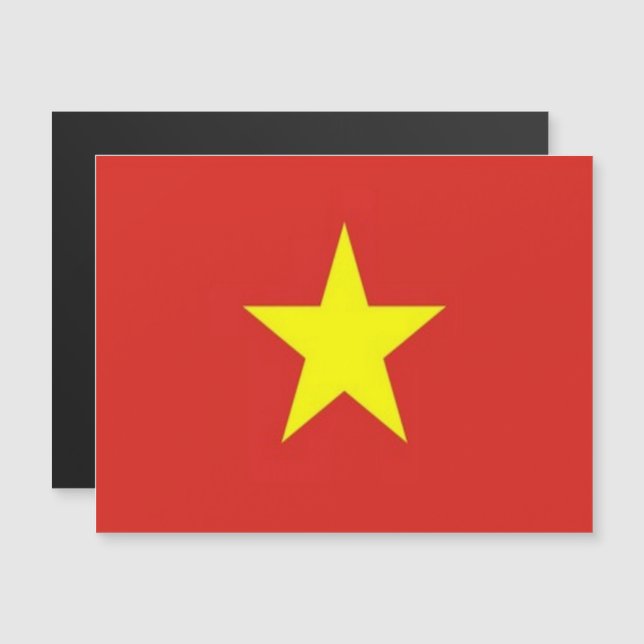 Vietname - Bandeira - (Frente/Verso)