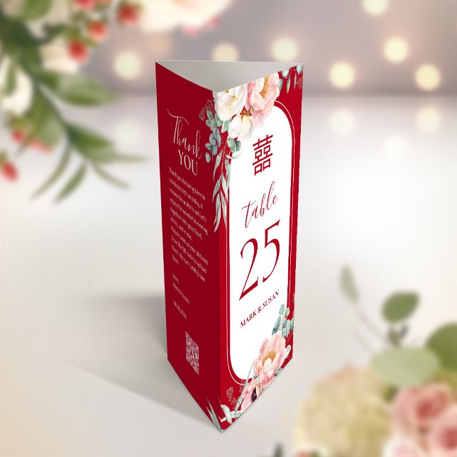 Vietnamese 3 in 1 Table number, Menu & thank you (Criador carregado)