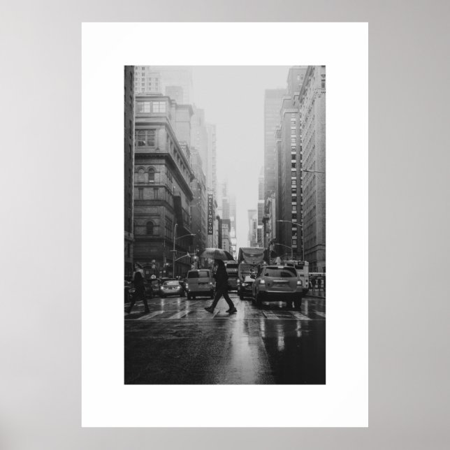 View Of New York City | A0 Size Poster (Frente)