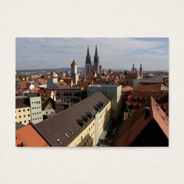 View Over Regensburg, Germany (Frente)