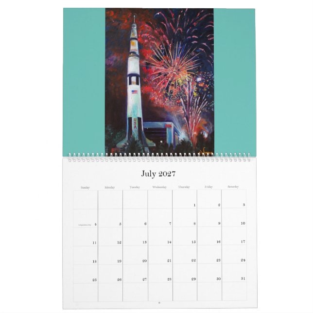 Views 2021 do calendário Huntsville (Jul 2027)