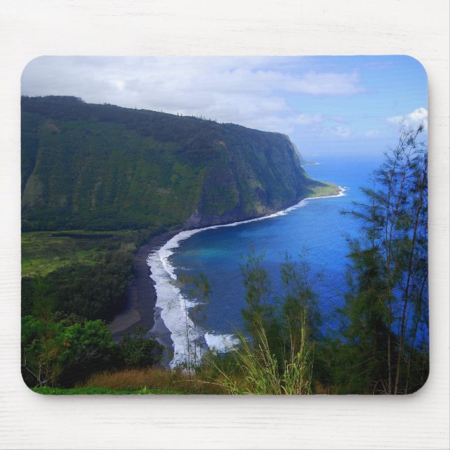 Vigia Mousepad do vale de Waipio (Frente)