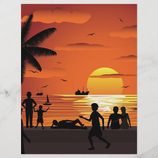 vigiar o pôr do sol (Frente)