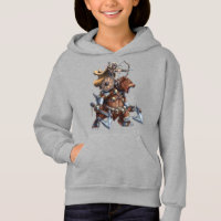 Viking Archer Fugindo Urso de Guerra