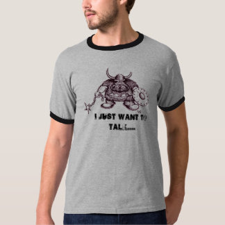 Viking, EU APENAS QUERO FALAR camisetas engraçadas