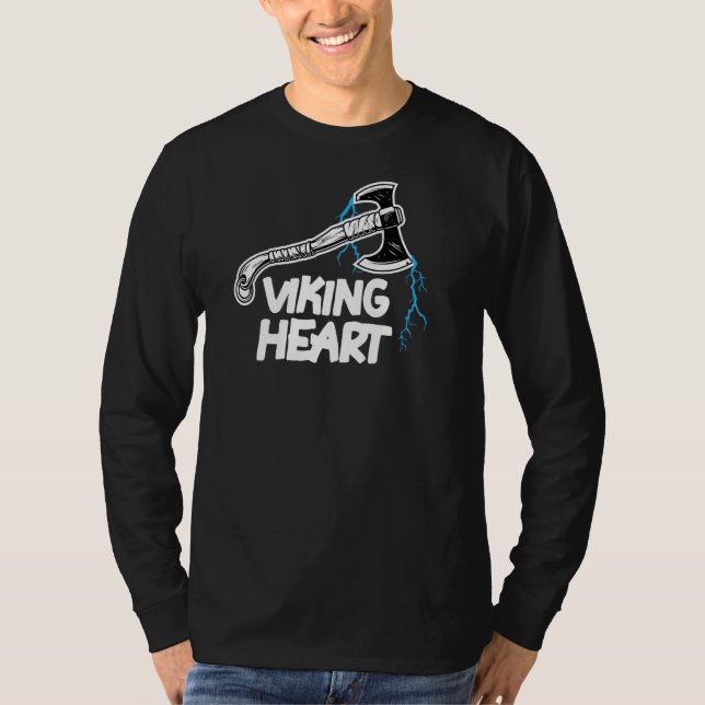 Viking Heart I Viking Warrior Beer Pullover (Frente)