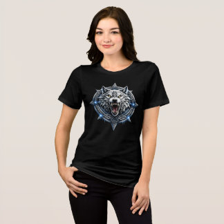 Viking Ice Wolf Norse Mythology Nordic Womens 