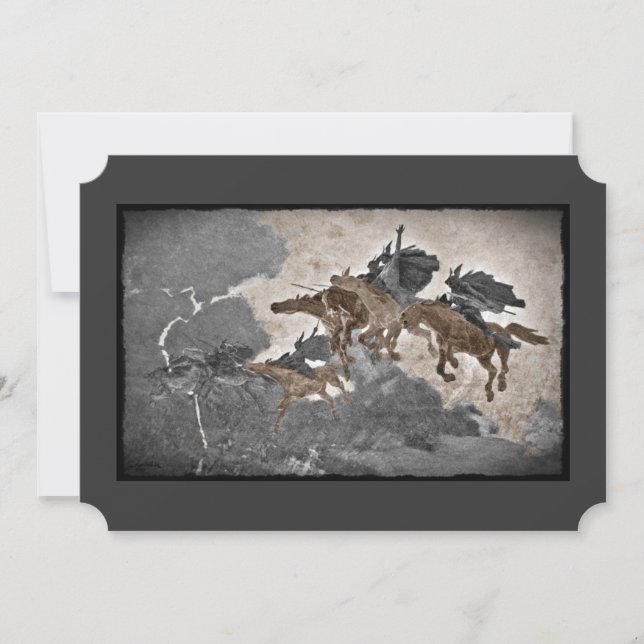 Vikings Andando Pela Tempestade (Frente)