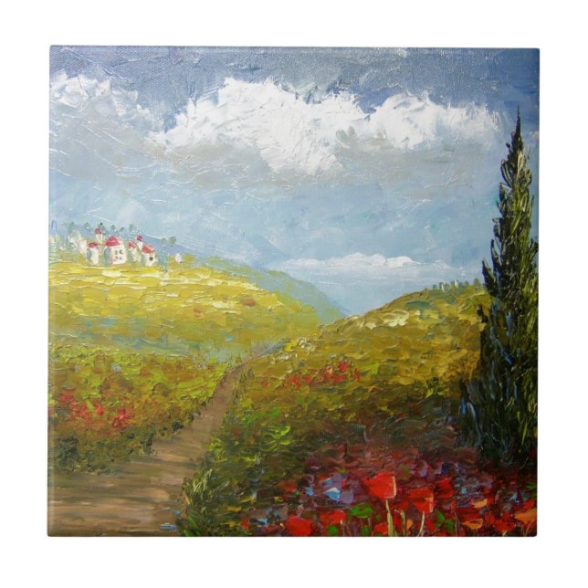 Vila do italiano de Toscânia (Frente)