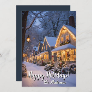 Vila Natal 4, Férias Felizes, Cartão de Natal