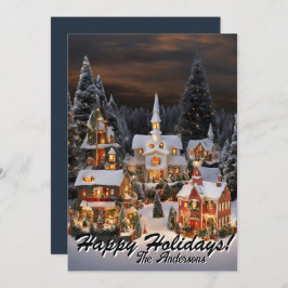 Vila Natal 5, Férias Felizes, Cartão de Natal