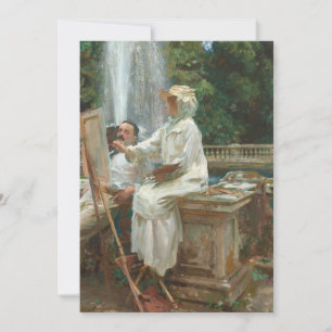 Villa Torlonia Frascati, Itália por Sargent