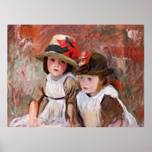 Village Children, famosa trabalho de arte, Poster