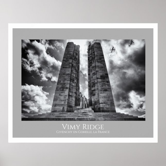 Vimy Ridge, Poster da França (Frente)