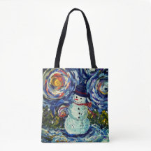Vincent the Snowman Bolsa