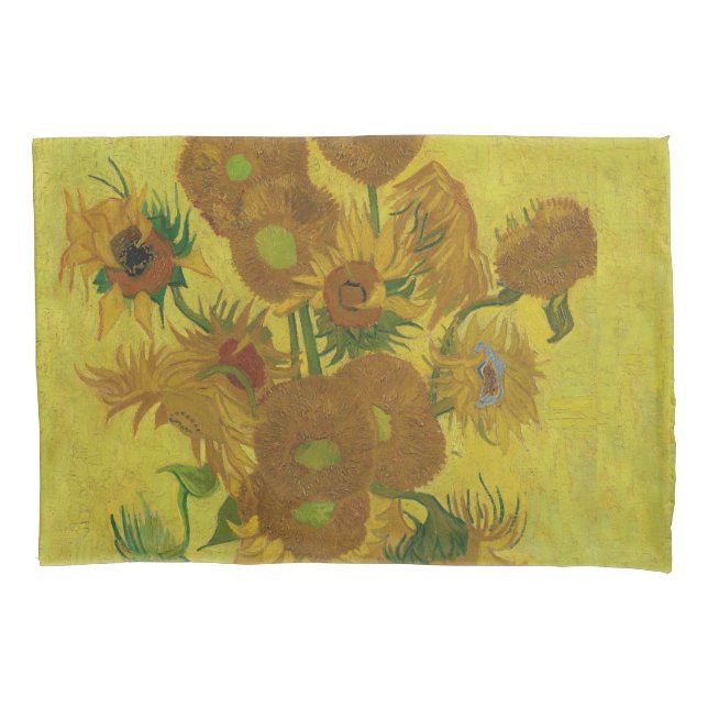 Vincent Van Gogh 15 Sunflower Painting (Frente)