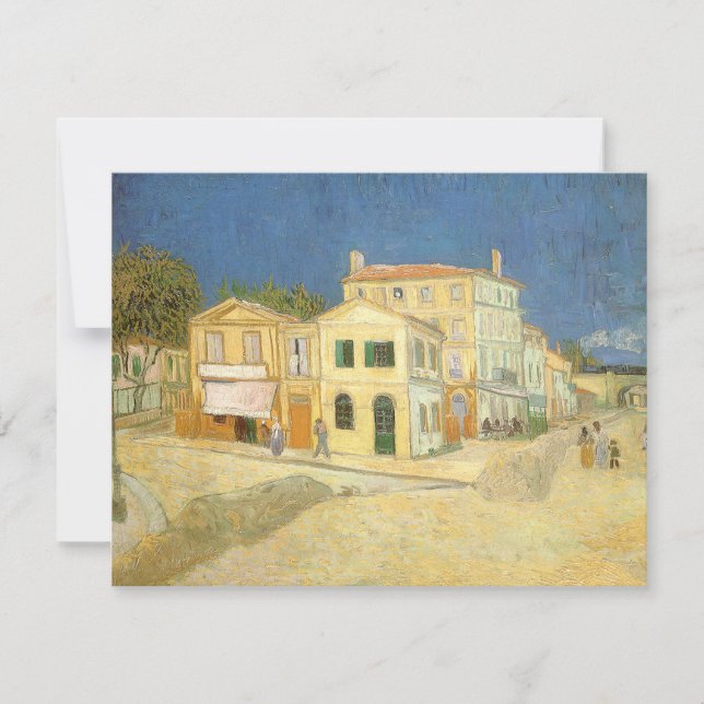 Vincent van Gogh - A Casa Amarela (A Rua) (Frente)