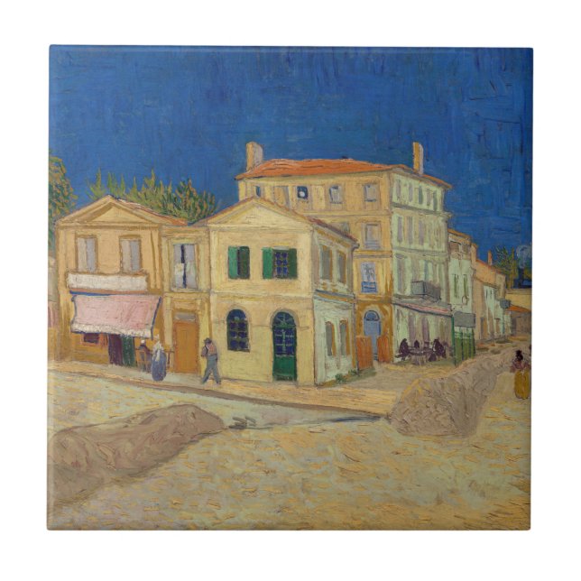 Vincent van Gogh - A Casa Amarela / A Rua (Frente)