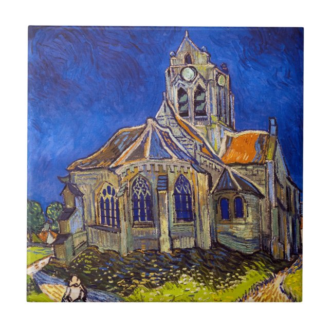 Vincent van Gogh - A Igreja em Auvers (Frente)