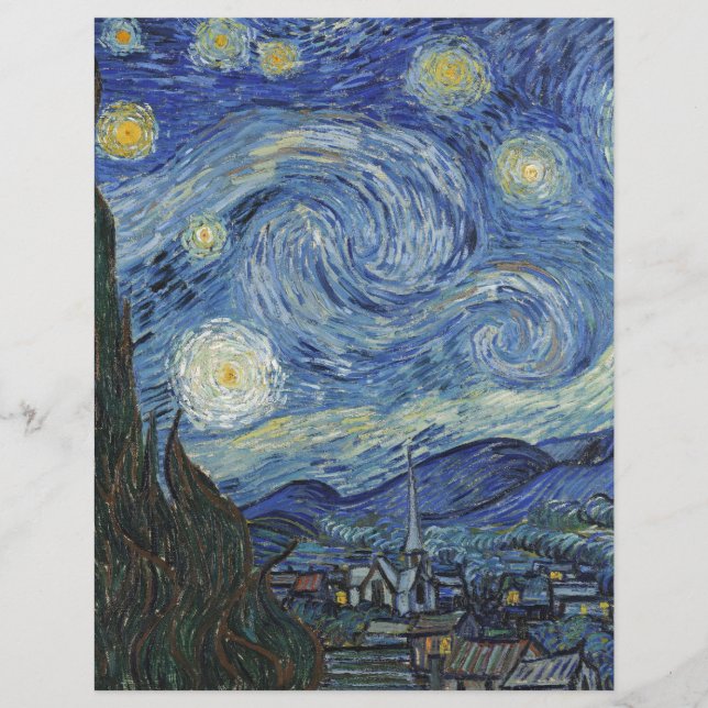 Vincent van Gogh | A Noite Estrelada, junho de 188 (Frente)