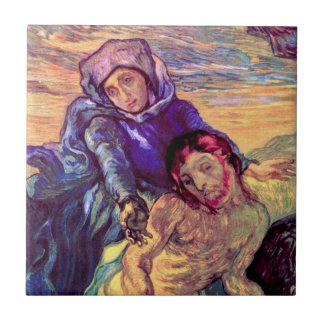 Vincent Van Gogh - A Pietà - Jesus e Virgem Maria