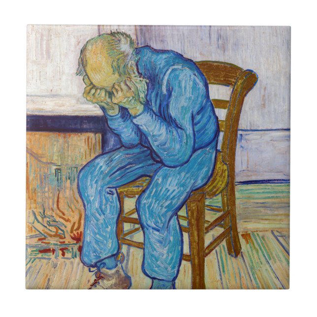 Vincent van Gogh - À Porta da Eternidade (Frente)