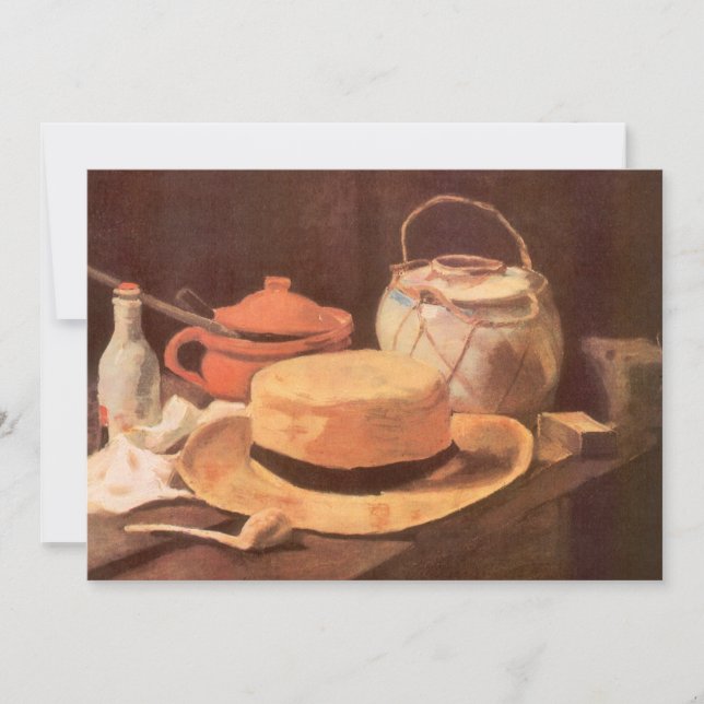 Vincent van Gogh - A Vida Estática com o Chapéu Am (Frente)