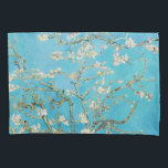 Vincent van Gogh - Almond Blossom<br><div class="desc">Flor de amêndoa / Ramificações com Flor de Amêndoa - Vincent van Gogh,  Oil on Canvas,  1890</div>