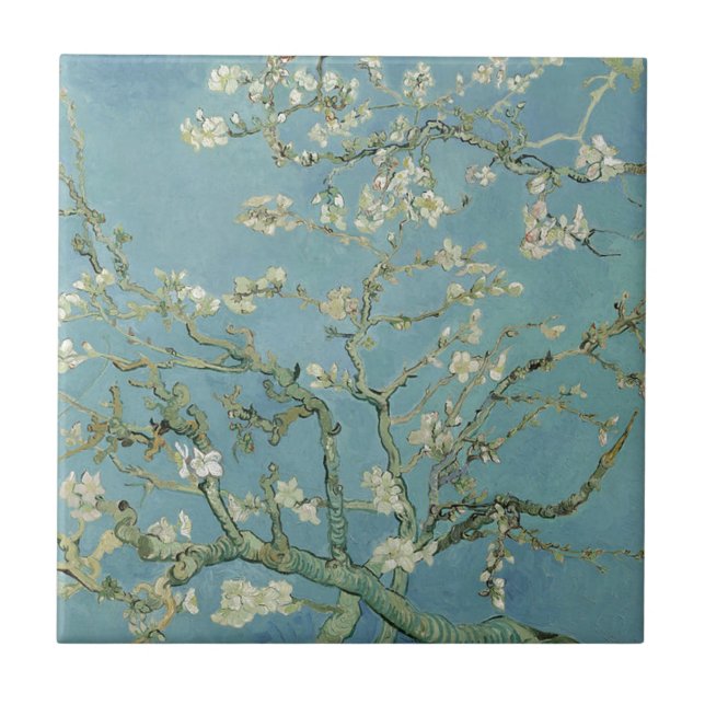 Vincent Van Gogh Almond Blossom Pintura Floral (Frente)