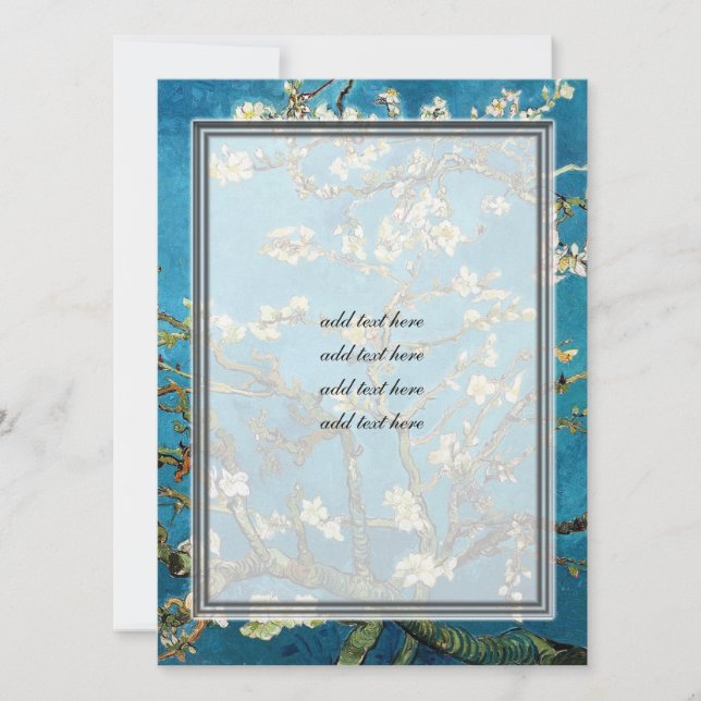 Vincent van Gogh, Almond Tree florescente (Frente)