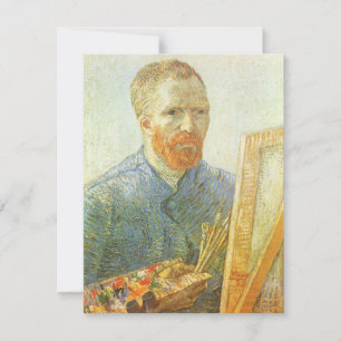 Vincent van Gogh - Autorretrato Diante do Cavalete