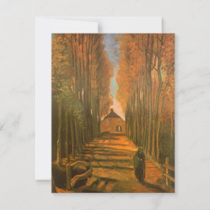 Vincent van Gogh - Avenida de Choupos no Outono