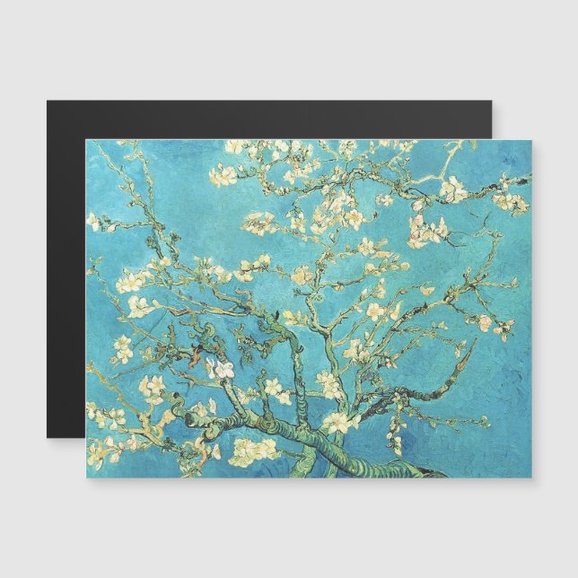 Vincent van Gogh Blossomong Almond Tree (Frente/Verso)