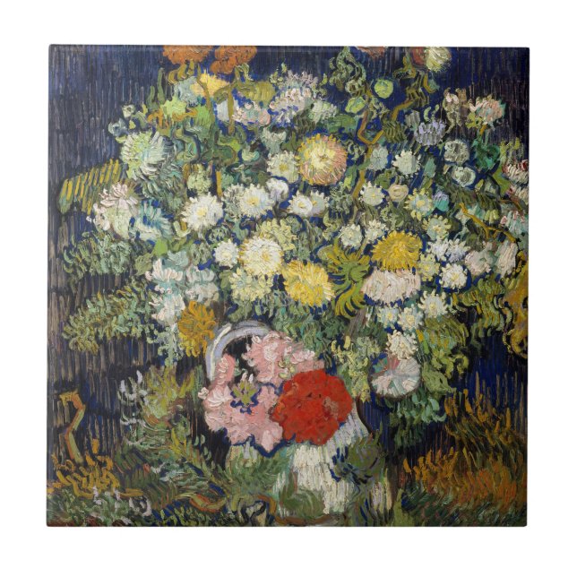 Vincent van Gogh - Buquê de Flores em um Vase (Frente)