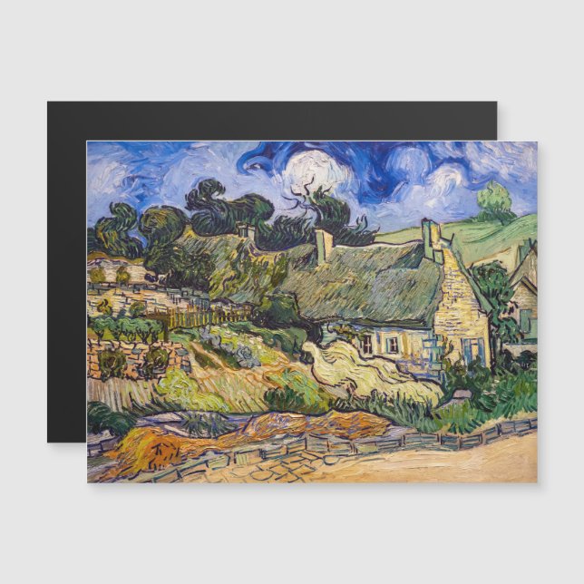 Vincent Van Gogh - Cabanas de Cordeville (Frente/Verso)