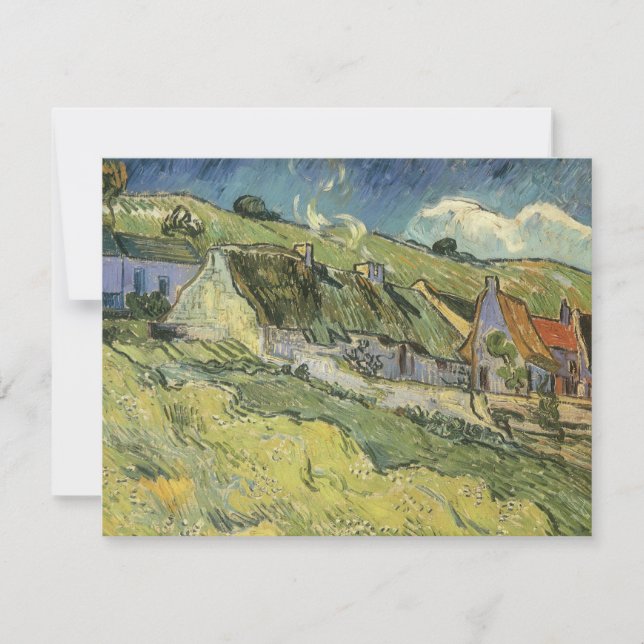 Vincent van Gogh - Cabanas de Palha (Frente)