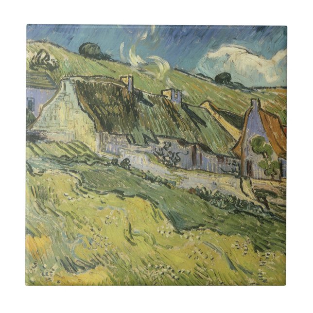 Vincent van Gogh - Cabanas de Palha (Frente)